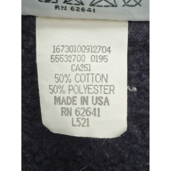 Lee Sport VTG NFL Pittsburgh Steelers Black Crewneck Sweatshirt 90s Football USA - Picture 9 of 13